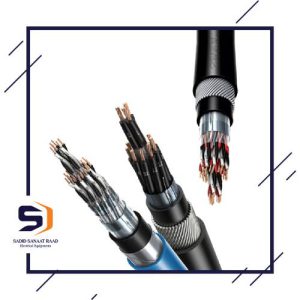 کابل ابزار دقیق زره دار چند زوج اسکرین زوجی نهایی عایق RE_2Y(st)2YRY_PIME) XLPE)